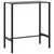 Produktbild 2 för Barbord svart 100x50x110 cm pulverlackerat stål
