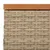 Produktbild 8 för Trädgårdsbord beige 70x70x25 cm rotting och akaciaträ