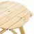 Produktbild 10 för Picknickbord med parasoll för 4 barn massivt granträ