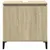 Produktbild 4 för Tvättställsskåp sonoma-ek 58x33x60 cm konstruerat trä