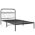 Produktbild 3 för Sängram med huvudgavel metall svart 107x203 cm