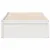 Produktbild 4 för Sängram vit 90x190 cm massiv furu