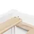 Produktbild 7 för Sängram vit 90x190 cm massiv furu