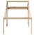 Produktbild 5 för Tak till barnsäng 198x97x113 cm massiv furu