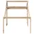 Produktbild 5 för Tak till barnsäng 188x97x113 cm massiv furu