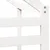 Produktbild 7 för Tak till barnsäng vit 188x82x113 cm massiv furu