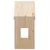 Produktbild 4 för Tak till barnsäng 60x99x139,5 cm massiv furu