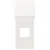 Produktbild 4 för Tak till barnsäng vit 55x99x139,5 cm massiv furu