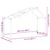 Produktbild 9 för Tak till barnsäng 213x95,5x144,5 cm massiv furu