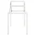 Produktbild 5 för Tak till barnsäng vit 213x85,5x144,5 cm massiv furu