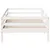 Produktbild 5 för Sängram utan madrass vit 100x200 cm massiv furu