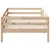 Produktbild 5 för Sängram utan madrass 80x200 cm massiv furu