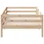 Produktbild 5 för Sängram utan madrass 75x190 cm massiv furu