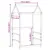 Produktbild 9 för Tak till barnsäng vaxbrun 118x70x176,5 cm massiv furu