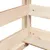 Produktbild 7 för Barnsäng med tak 90x190 cm massiv furu