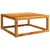 Produktbild 2 för Trädgårdsbord 65x65x29 cm massivt akaciaträ