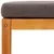 Produktbild 8 för Fotpall för trädgården 65x65x29 cm massivt akaciaträ