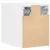 Produktbild 7 för Väggskåp vit 30x42,5x40 cm konstruerat trä