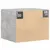 Produktbild 6 för Väggskåp betonggrå 50x42,5x40 cm konstruerat trä