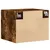 Produktbild 6 för Väggskåp rökfärgad ek 50x42,5x40 cm konstruerat trä