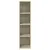 Produktbild 4 för Högskåp sonoma-ek 30x41x124 cm konstruerat trä