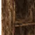 Produktbild 7 för Högskåp rökfärgad ek 40x41x124 cm konstruerat trä
