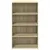 Produktbild 4 för Högskåp sonoma-ek 70x41x124 cm konstruerat trä
