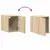 Produktbild 9 för Förvaringsskåp smalt sonoma ek 30x42,5x225 cm konstruerat trä