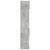 Produktbild 7 för Förvaringsskåp smalt betonggrå 30x42,5x225 cm konstruerat trä