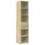 Produktbild 6 för Förvaringsskåp smalt sonoma ek 40x42,5x225 cm konstruerat trä
