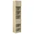 Produktbild 2 för Förvaringsskåp smalt sonoma ek 45x42,5x225 cm konstruerat trä