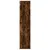 Produktbild 4 för Förvaringsskåp smalt rökfärgad ek 50x42,5x225cm konstruerat trä