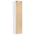 Produktbild 8 för Förvaringsskåp smalt vit 50x42,5x225 cm konstruerat trä