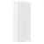 Produktbild 6 för Förvaringsskåp vit 70x42,5x225 cm konstruerat trä