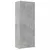 Produktbild 6 för Förvaringsskåp betonggrå 70x42,5x225 cm konstruerat trä