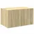 Produktbild 4 för Förvaringsskåp sonoma ek 70x42,5x225 cm konstruerat trä