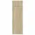 Produktbild 6 för Förvaringsskåp sonoma ek 70x42,5x225 cm konstruerat trä