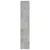 Produktbild 7 för Förvaringsskåp betonggrå 70x42,5x225 cm konstruerat trä