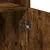 Produktbild 9 för Förvaringsskåp rökfärgad ek 80x42,5x225 cm konstruerat trä