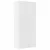 Produktbild 6 för Förvaringsskåp vit 80x42,5x225 cm konstruerat trä