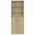 Produktbild 4 för Högskåp sonoma-ek 70x42,5x185 cm konstruerat trä