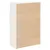 Produktbild 6 för Högskåp vit 80x42,5x124 cm konstruerat trä