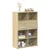 Produktbild 3 för Högskåp sonoma-ek 80x42,5x124 cm konstruerat trä
