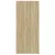 Produktbild 4 för Högskåp sonoma-ek 70x42,5x185 cm konstruerat trä