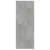 Produktbild 4 för Högskåp betonggrå 70x42,5x185 cm konstruerat trä