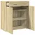 Produktbild 7 för Skänk sonoma-ek 80x42,5x93 cm konstruerat trä