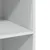 Produktbild 7 för Högskåp vit 70x41x185 cm konstruerat trä