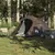 Produktbild 3 för Campingtält tunnel 3 personer brun vattentätt