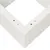 Produktbild 8 för Odlingslåda vit 40x40x23 cm massiv furu