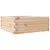 Produktbild 2 för Odlingslåda 60x60x23 cm massivt furuträ